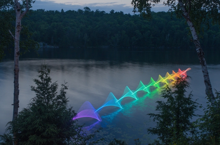 Light Painting with Kayakers and Canoers_1