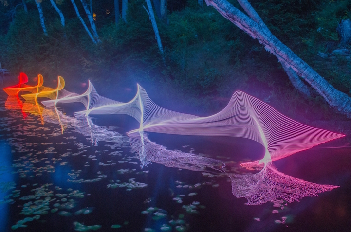 Light Painting with Kayakers and Canoers_2