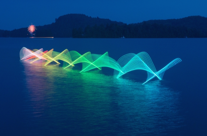 Light Painting with Kayakers and Canoers_3