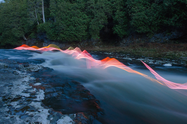 Light Painting with Kayakers and Canoers_7