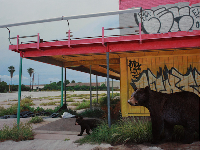 Little Girls and Bears Paintings-5b