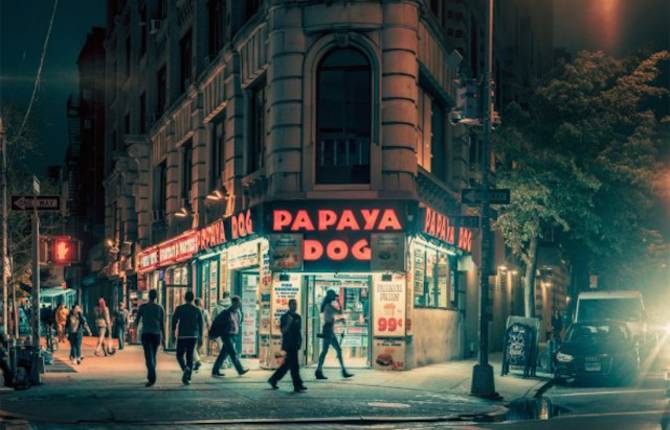 New-York Light On by Franck Bohbot