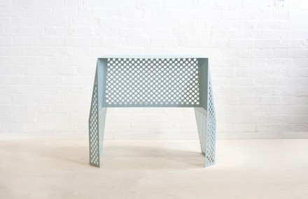 Perforated Steel Chair