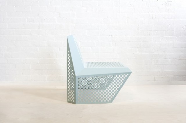 Perforated Steel Chair -3