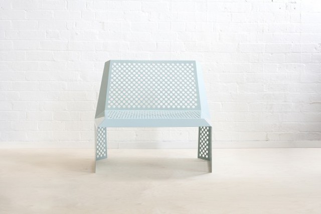 Perforated Steel Chair -4