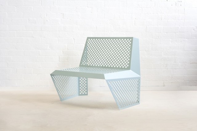 Perforated Steel Chair -5