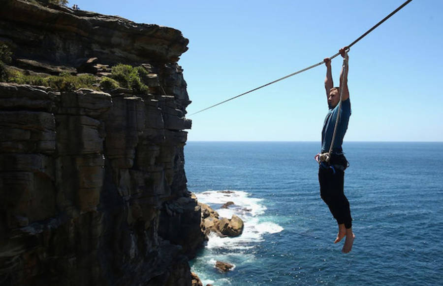 Slacklining in Australia