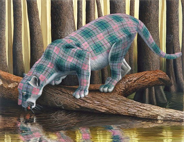 Tartan Animals Paintings -4