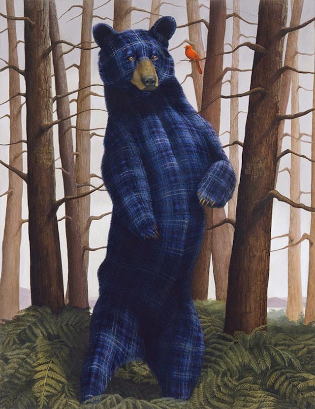 Tartan Animals Paintings -7