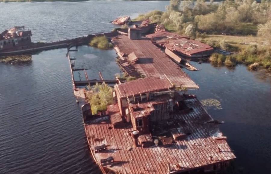 Tchernobyl Seen Through a Drone