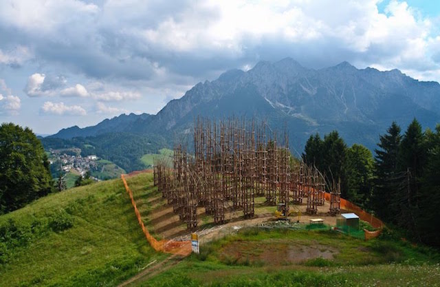 Vegetal Cathedral in Italy-8