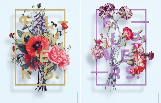 Visual Floral Posters