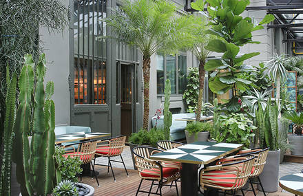 Restaurant et terrasse du Klay par Charlotte Biltgen