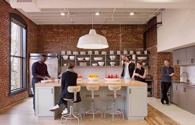 Inside Airbnb Portland Office