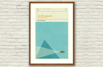 Redesigned Wes Anderson’s Movie Posters