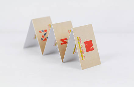 Business Card Castle