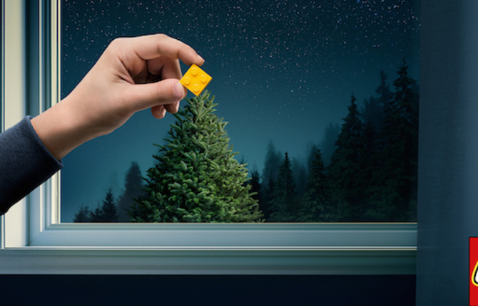 LEGO Ad for Christmas