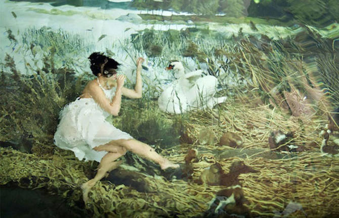 Underwater Portraits That Look Like Blurred Paintings
