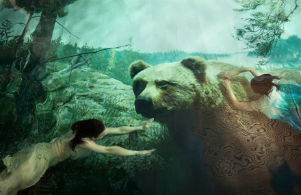 Underwater Portraits That Look Like Blurred Paintings