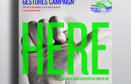Universal Offensive Gestures Campaign by studium ®