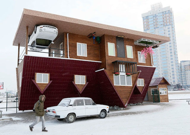 Upside Down House in Siberia – Fubiz Media