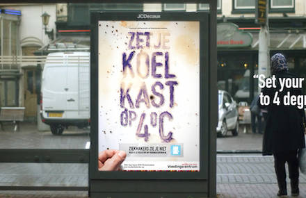 The Invisible Made Visible – A campaign grown with infectious bacteria