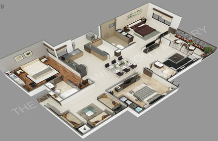 3D Floor Plan Company in India