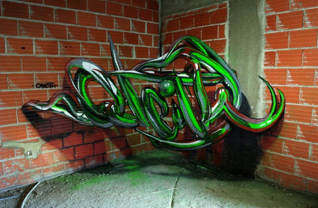 Anamorphic Graffiti Illusions by Odeith _12