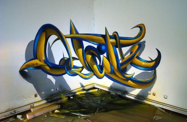 Anamorphic Graffiti Illusions by Odeith _9