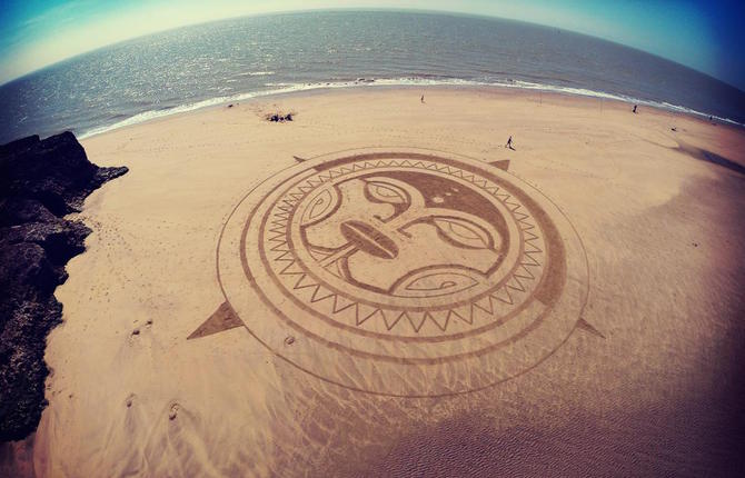 Beach Art by Jben