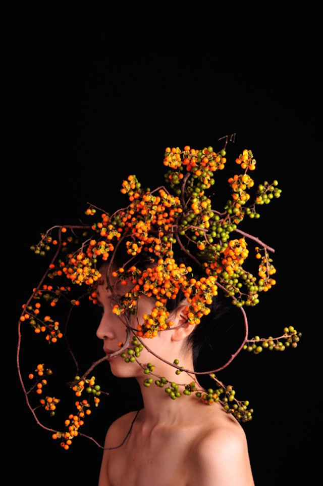 Botanical Headdresses by Takaya-15