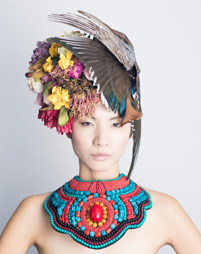 Botanical Headdresses by Takaya-3