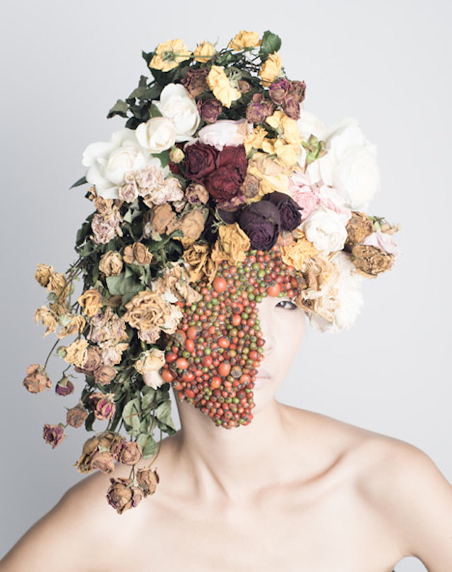 Botanical Headdresses by Takaya-5