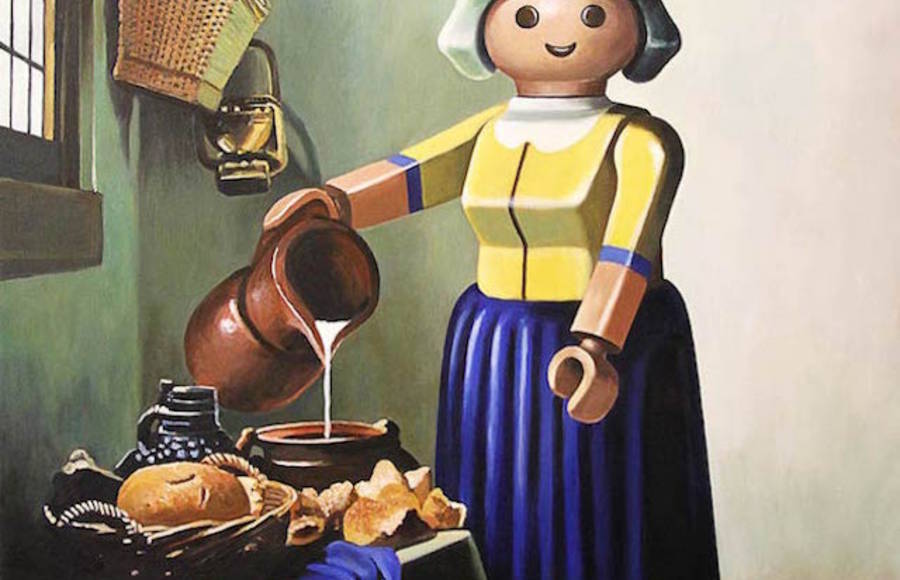 Classical Paintings with Playmobil