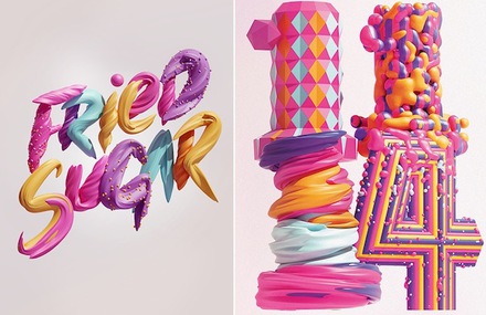 Colorful 3D Artworks