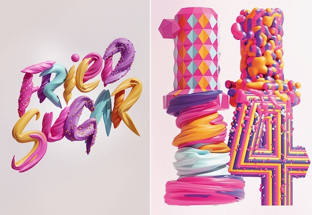 Colorful 3D Artworks