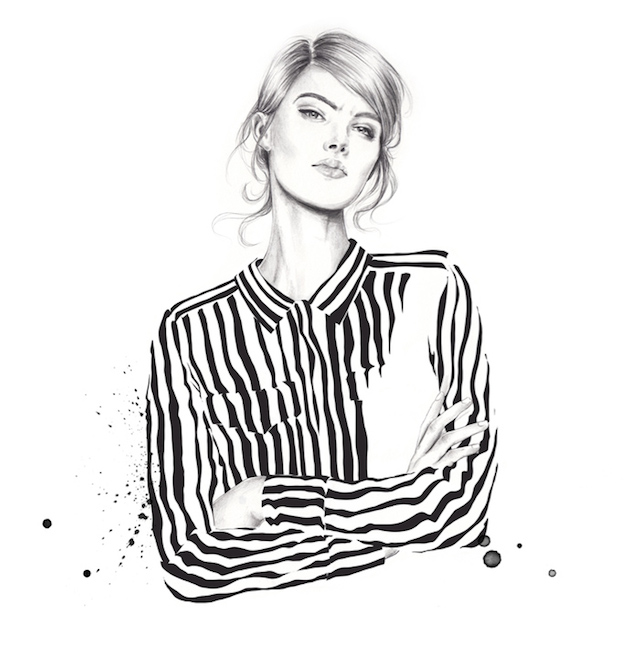 Fashion Illustrations by Esra Roise-16