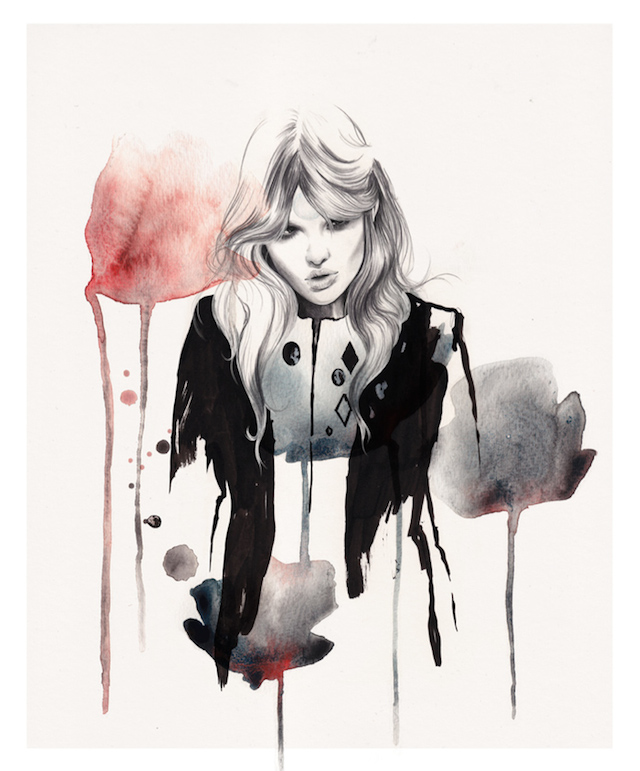 Fashion Illustrations by Esra Roise-17