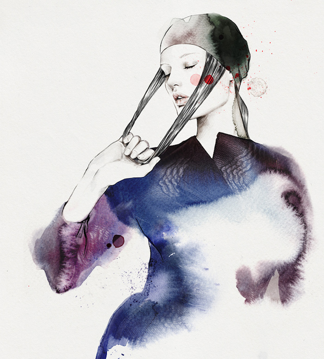 Fashion Illustrations by Esra Roise-18