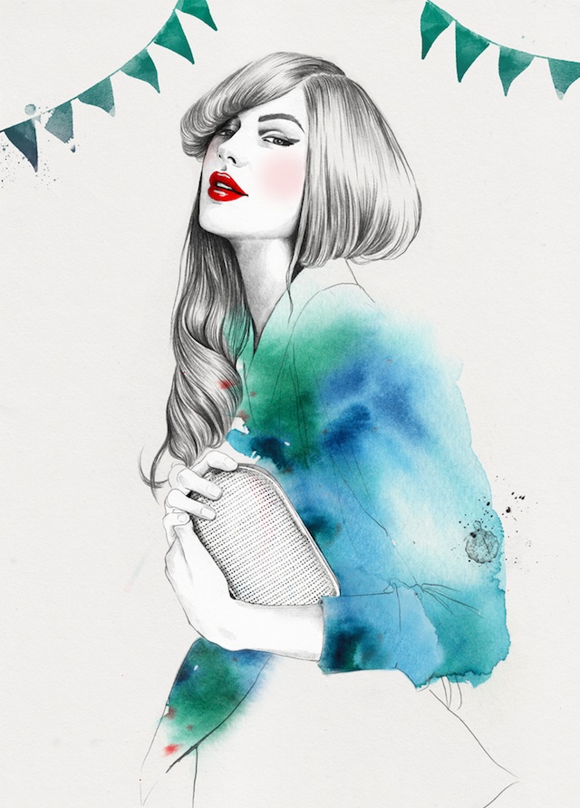 Fashion Illustrations by Esra Roise-4
