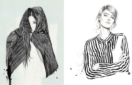 Fashion Illustrations by Esra Roise