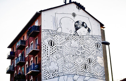 Gigantic Street Mural Paintings