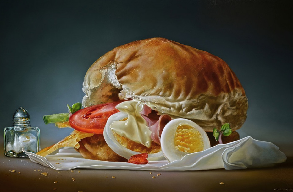 Hyperrealistic Food Paintings-5