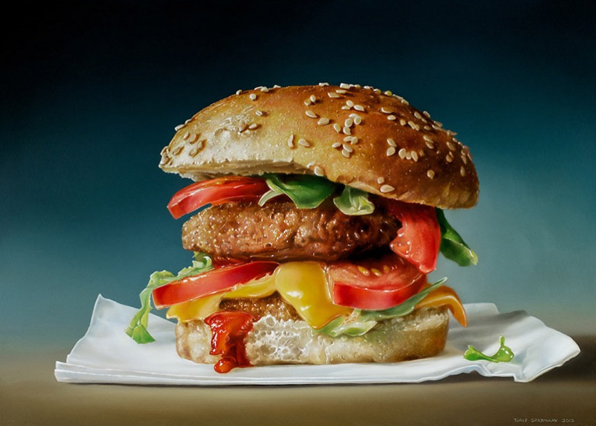 Hyperrealistic Food Paintings-8