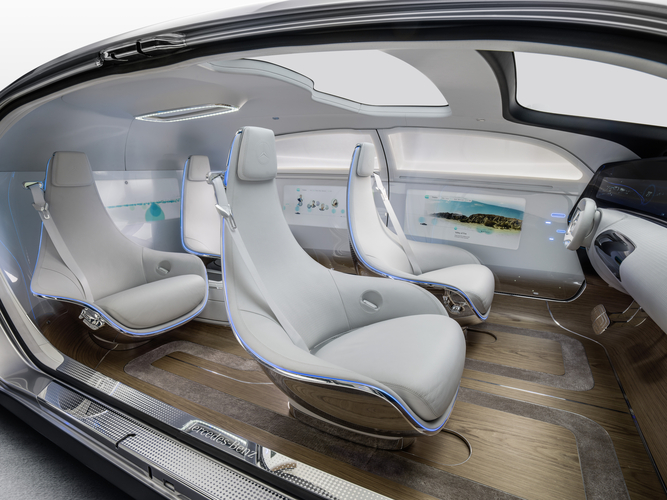 Mercedes-Benz F015 - Luxury in Motion