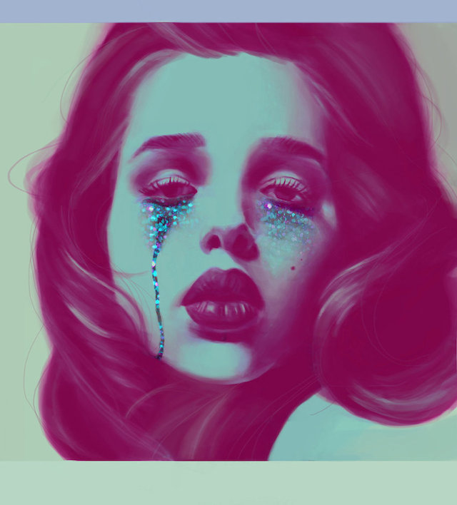 Morose Glittery Portraits-10