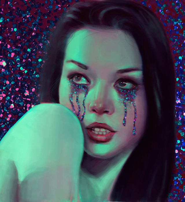 Morose Glittery Portraits-13