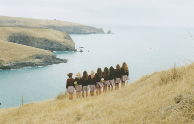 Girls Gangs in Japanese Landscape