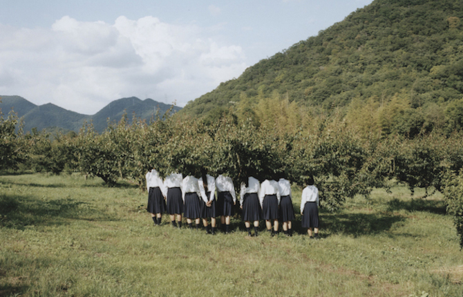 Girls Gangs in Japanese Landscape