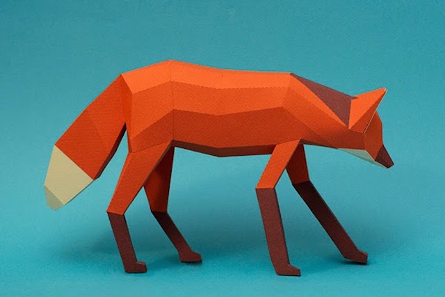 Papercraft Animal Figurines-10